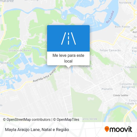 Mayla Araújo Lane mapa