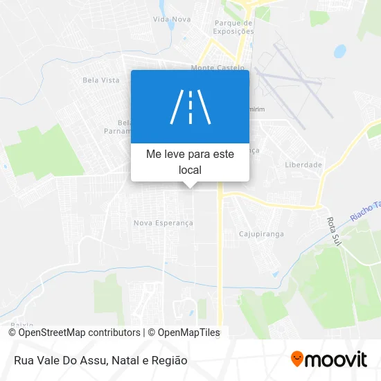 Rua Vale Do Assu mapa