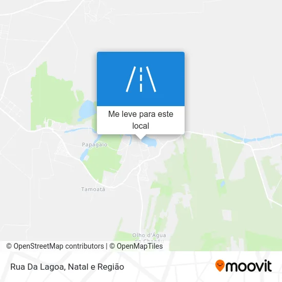 Rua Da Lagoa mapa