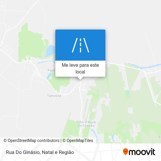 Rua Do Ginásio mapa