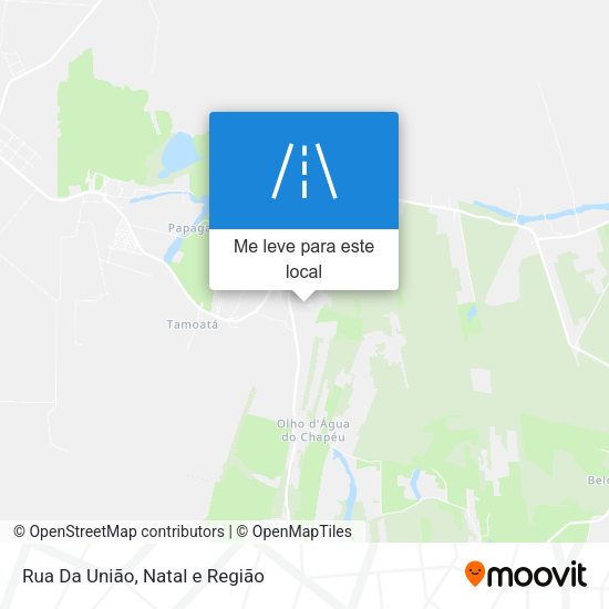 Rua Da União mapa
