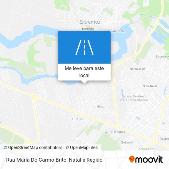 Rua Maria Do Carmo Brito mapa