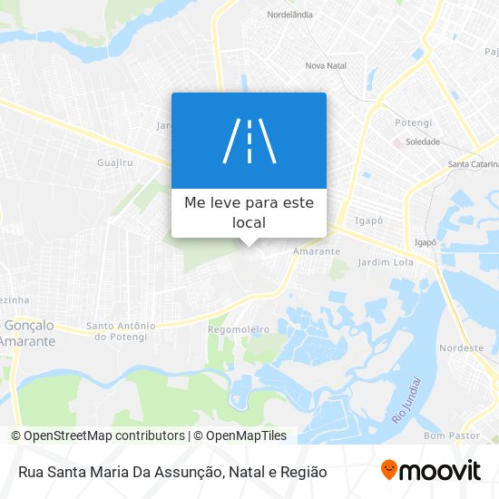 Rua Santa Maria Da Assunção mapa