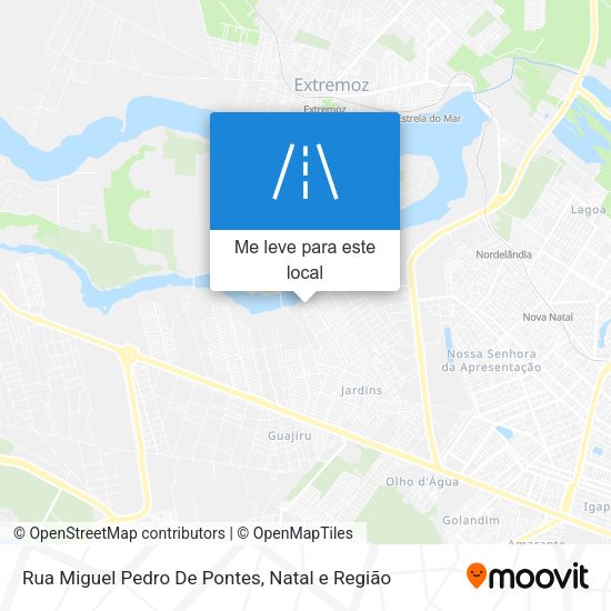 Rua Miguel Pedro De Pontes mapa