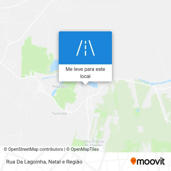 Rua Da Lagoinha mapa