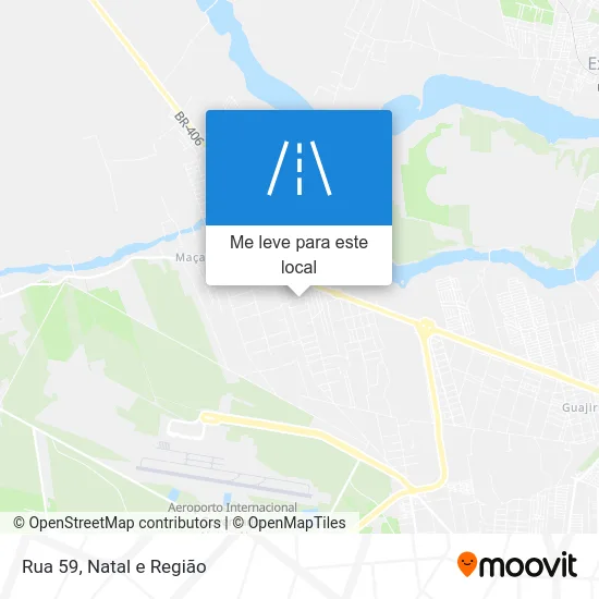 Rua 59 mapa