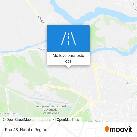 Rua 48 mapa
