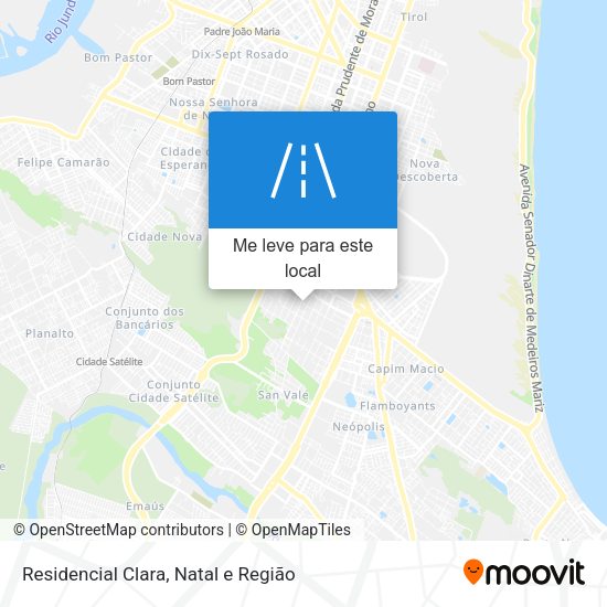 Residencial Clara mapa