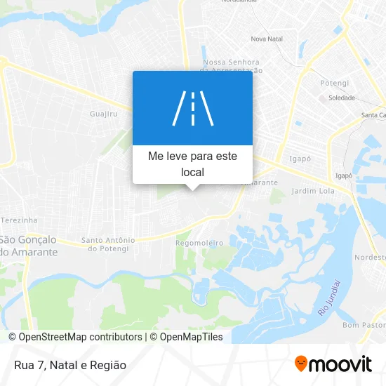Rua 7 mapa