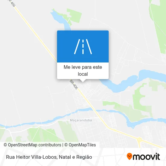 Rua Heitor Villa-Lobos mapa