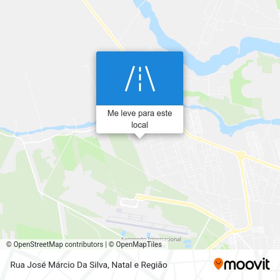 Rua José Márcio Da Silva mapa