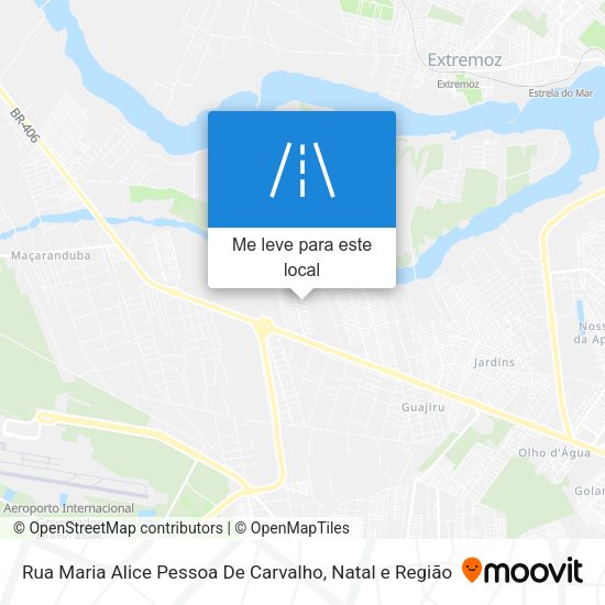 Rua Maria Alice Pessoa De Carvalho mapa