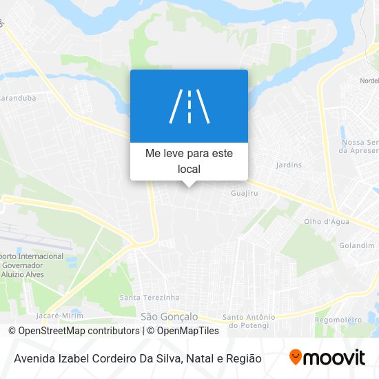 Avenida Izabel Cordeiro Da Silva mapa