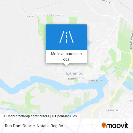 Rua Dom Duarte mapa