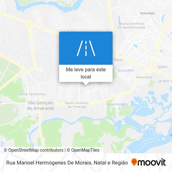 Rua Manoel Hermógenes De Morais mapa
