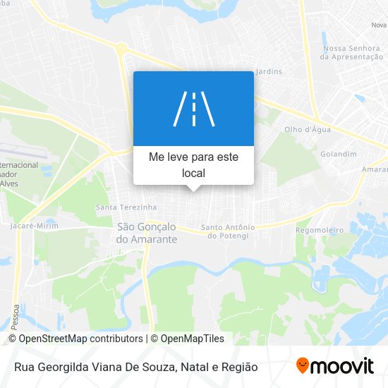 Rua Georgilda Viana De Souza mapa