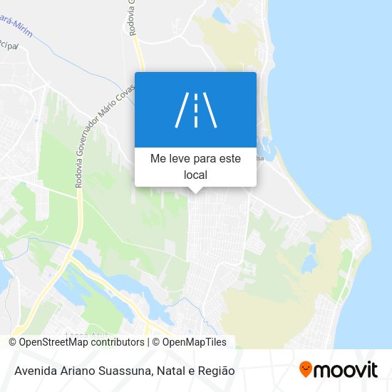 Avenida Ariano Suassuna mapa