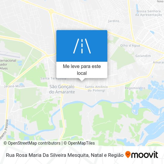 Rua Rosa Maria Da Silveira Mesquita mapa