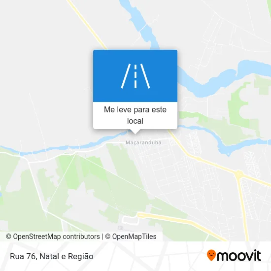 Rua 76 mapa