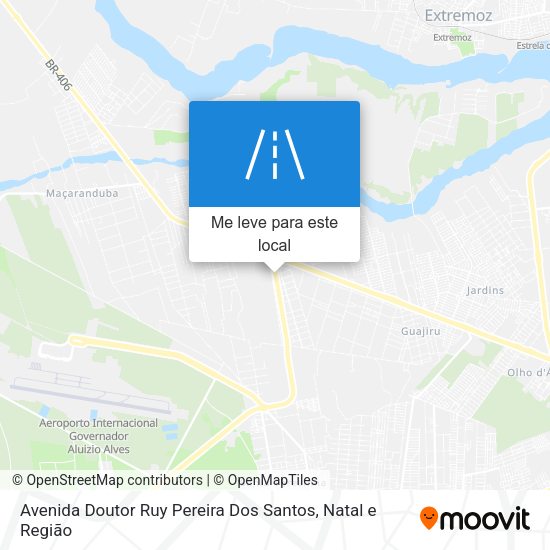 Avenida Doutor Ruy Pereira Dos Santos mapa