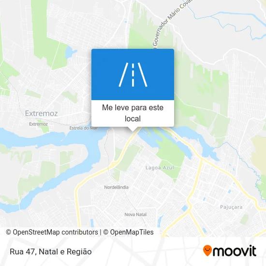 Rua 47 mapa