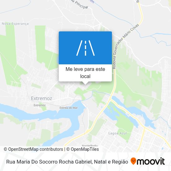 Rua Maria Do Socorro Rocha Gabriel mapa