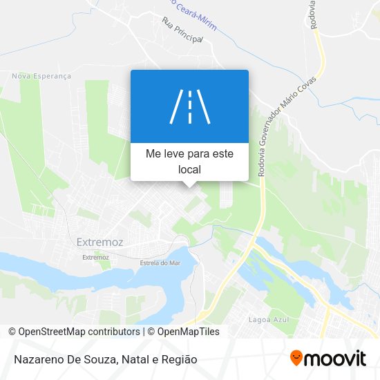 Nazareno De Souza mapa