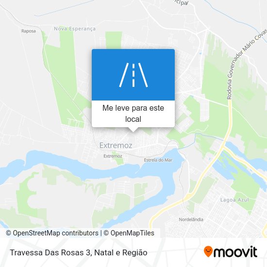 Travessa Das Rosas 3 mapa