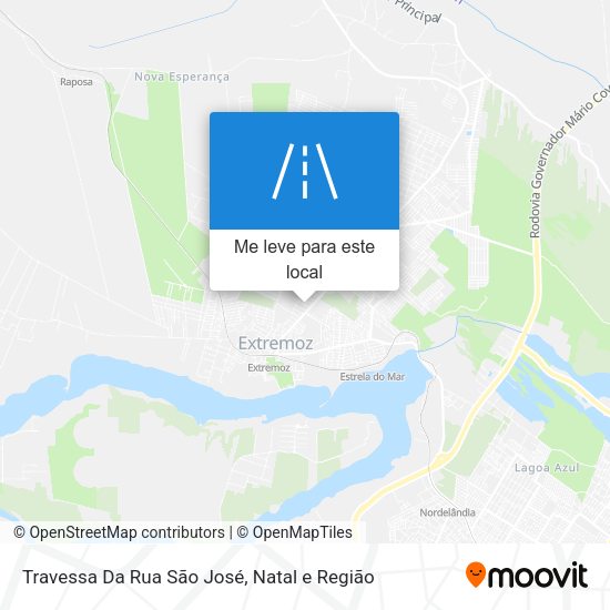 Travessa Da Rua São José mapa