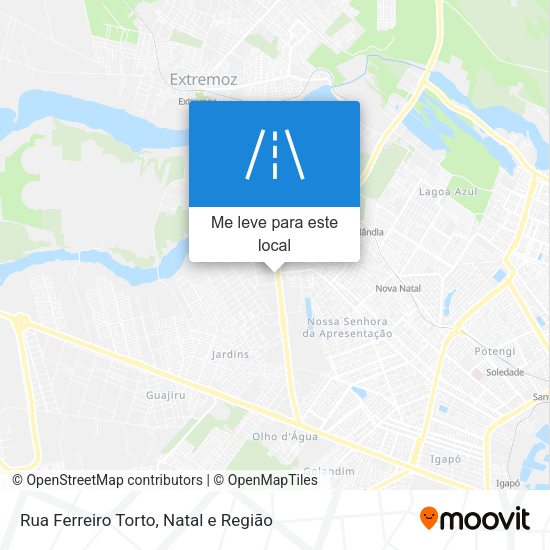 Rua Ferreiro Torto mapa