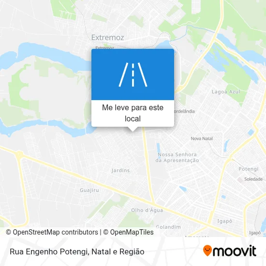 Rua Engenho Potengi mapa