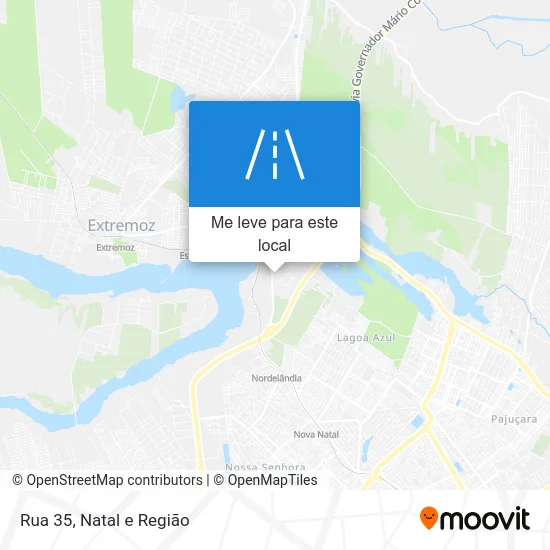 Rua 35 mapa