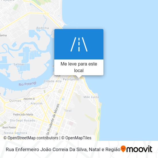 Rua Enfermeiro João Correia Da Silva mapa