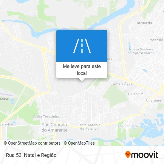 Rua 53 mapa