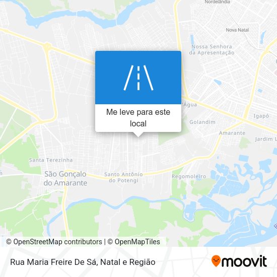 Rua Maria Freire De Sá mapa