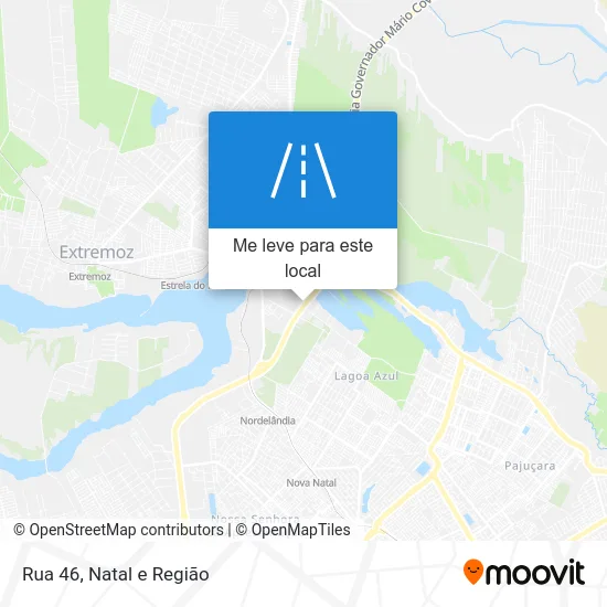 Rua 46 mapa