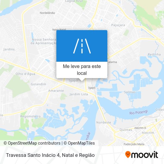 Travessa Santo Inácio 4 mapa