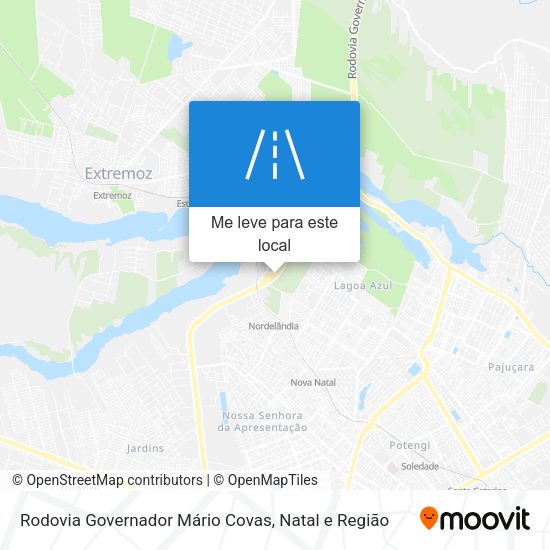 Rodovia Governador Mário Covas mapa