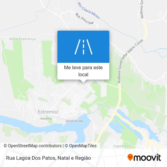 Rua Lagoa Dos Patos mapa