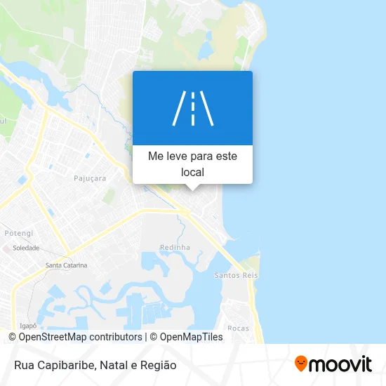 Rua Capibaribe mapa