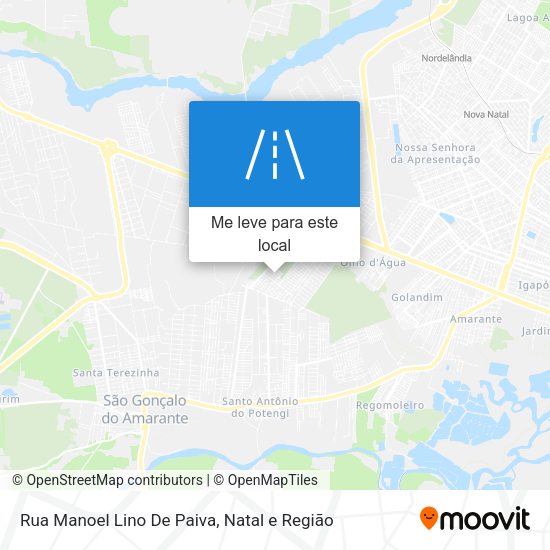 Rua Manoel Lino De Paiva mapa