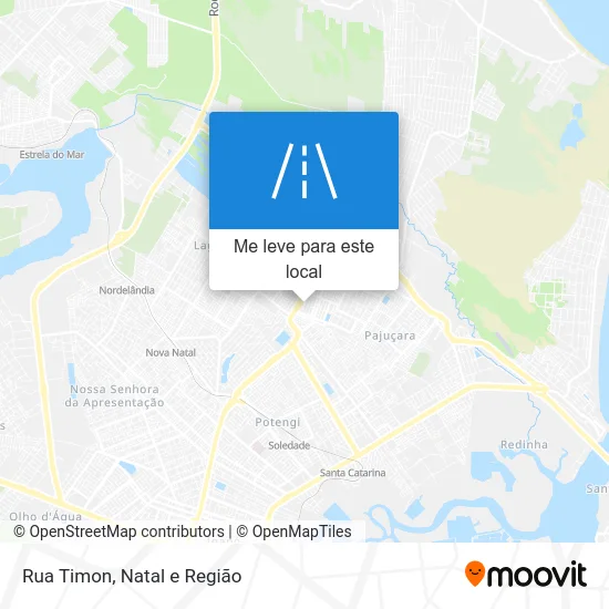 Rua Timon mapa