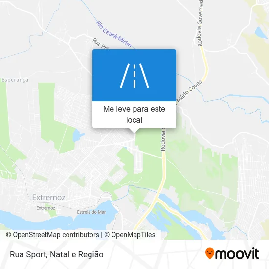 Rua Sport mapa