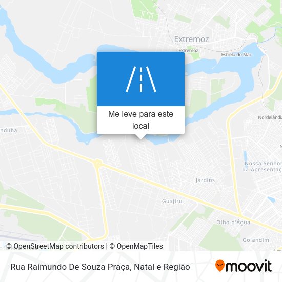 Rua Raimundo De Souza Praça mapa