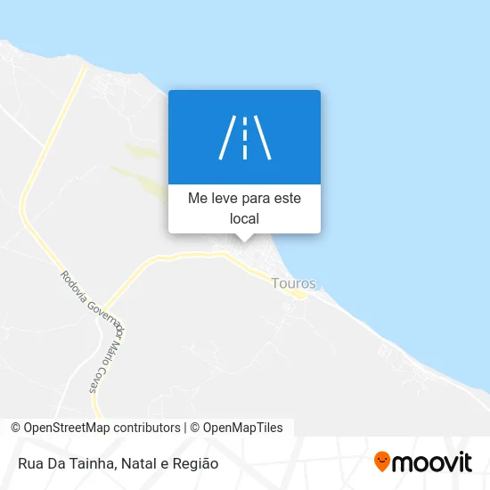 Rua Da Tainha mapa