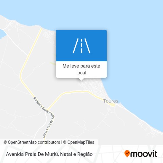 Avenida Praia De Muriú mapa