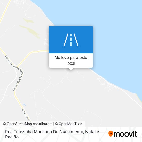 Rua Terezinha Machado Do Nascimento mapa