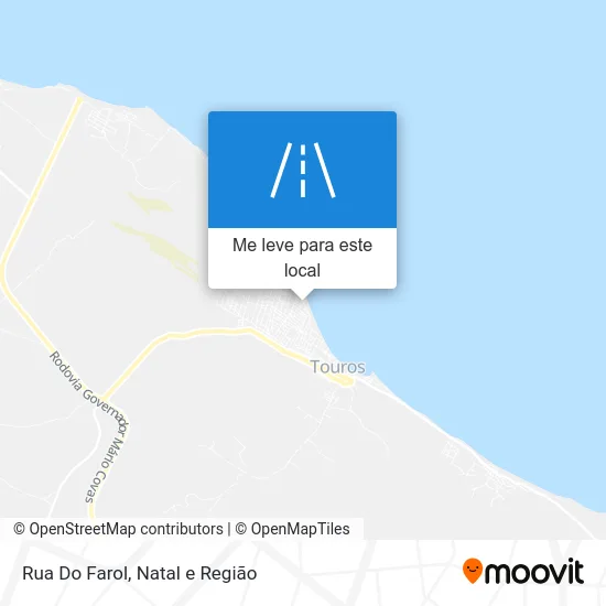 Rua Do Farol mapa