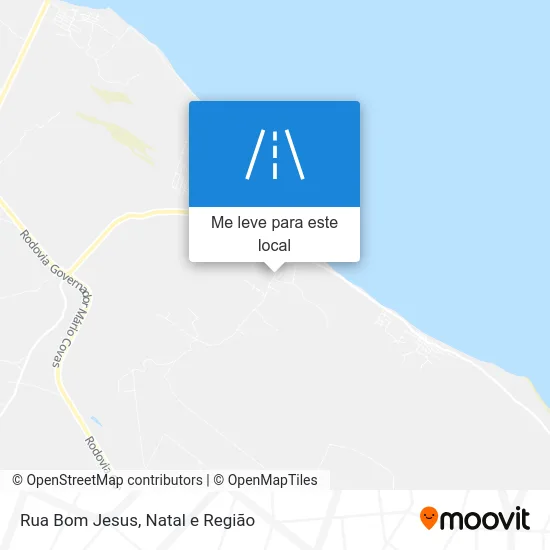 Rua Bom Jesus mapa