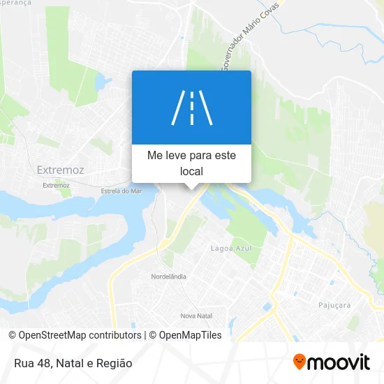 Rua 48 mapa
